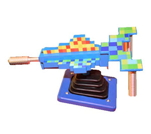 Pistolet à eau amusant Pixel Play pour 2 joueurs