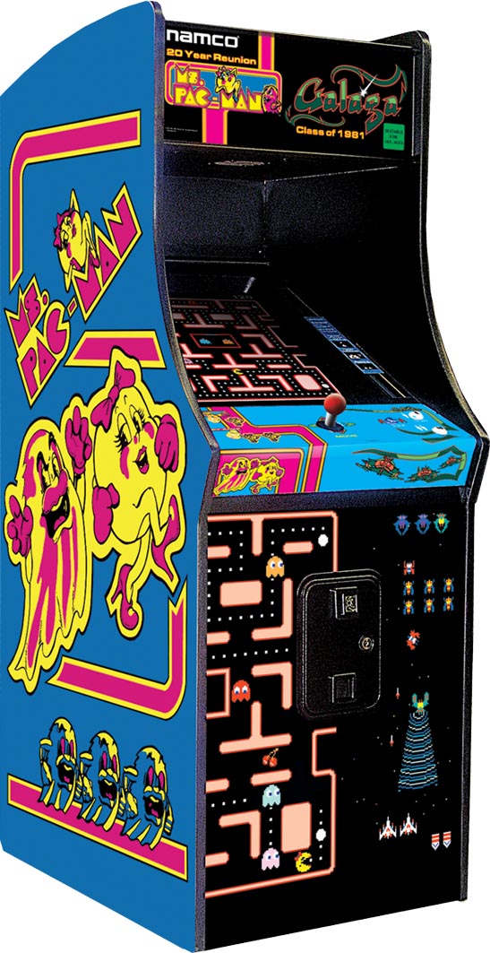 MS Pac-Man / Galaga Home