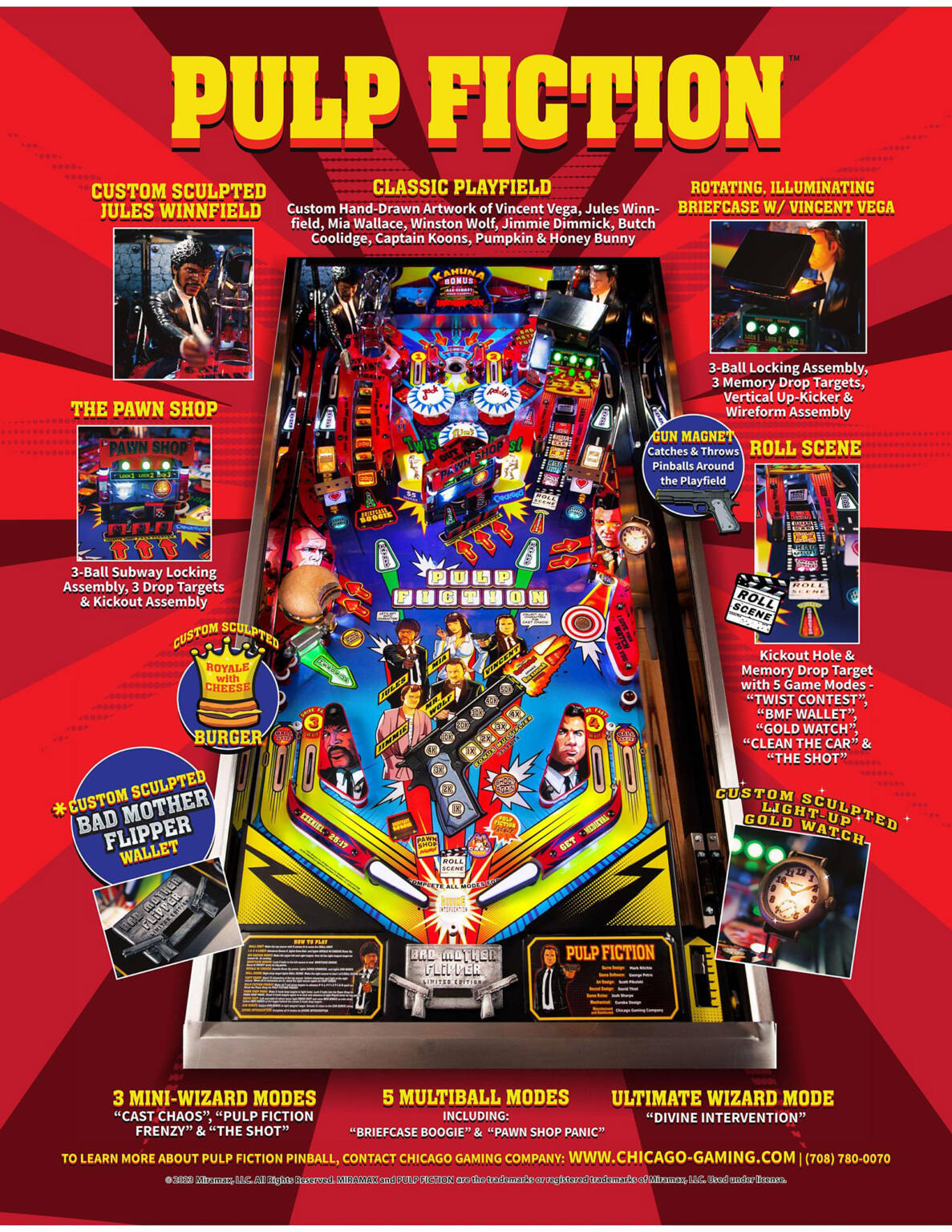 Pulp Fiction Special Edition Pinball