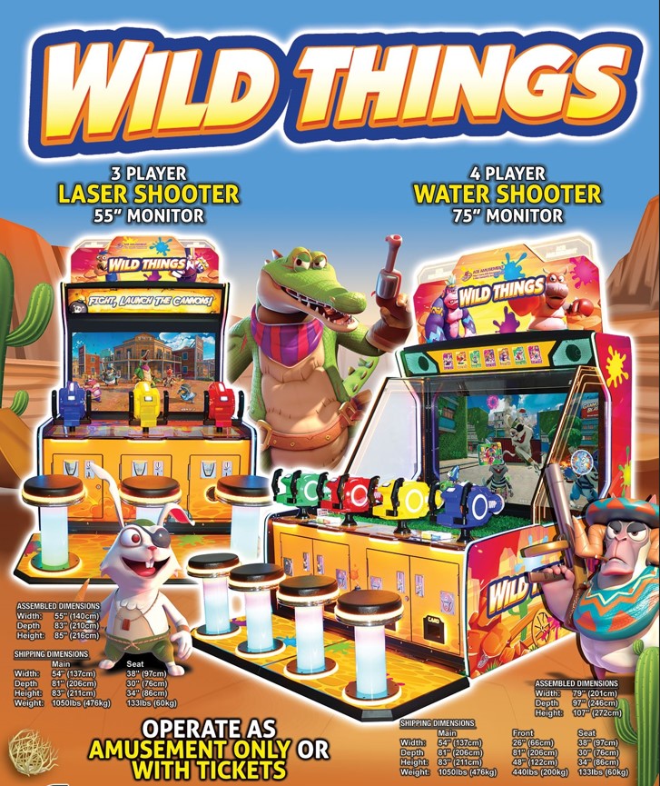 Wild Things 4 Joueurs Eau