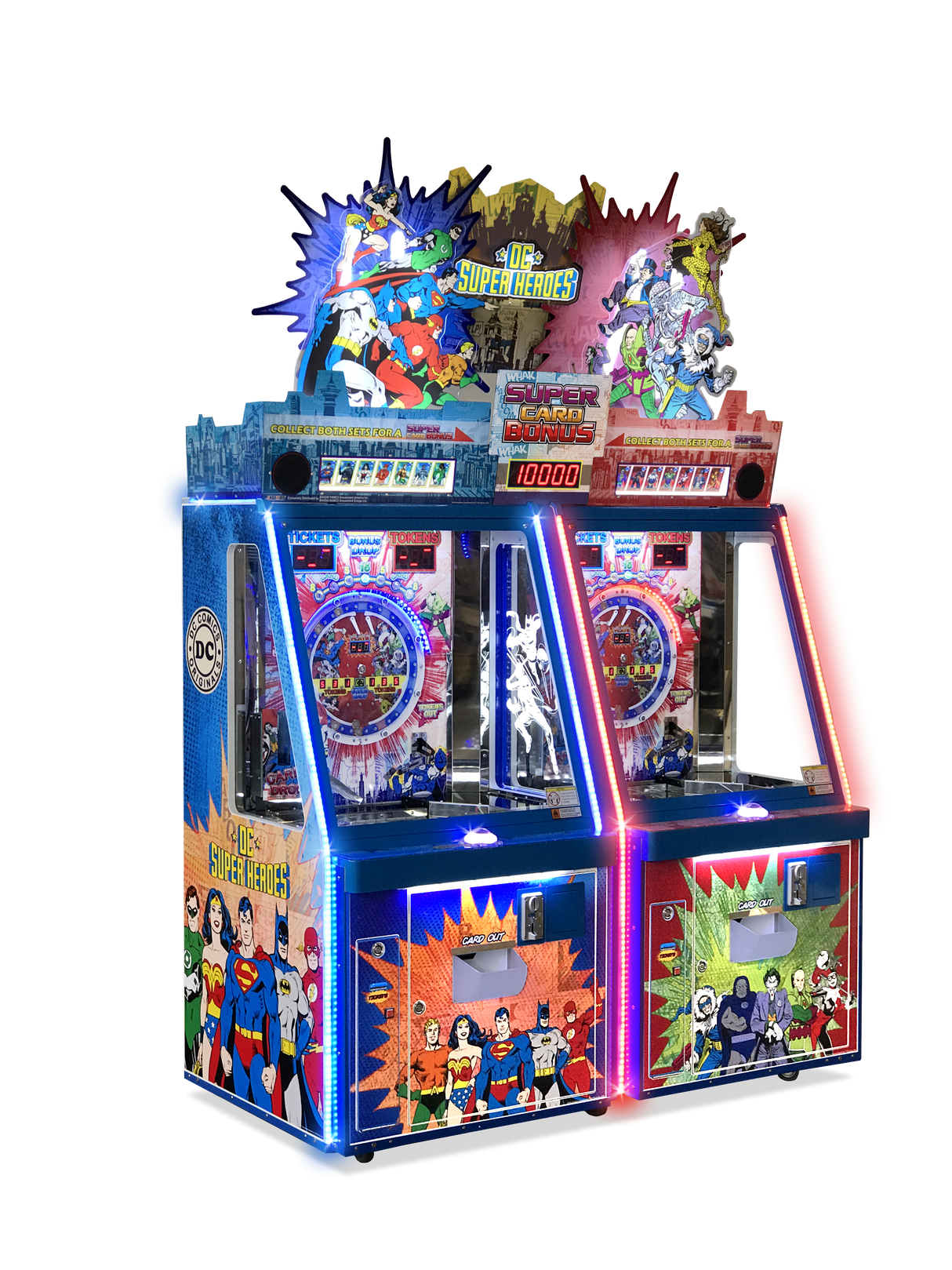 DC Superheros Coin Pusher 2 Player