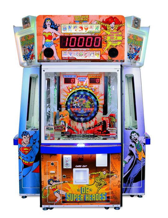 DC Superheros Coin Pusher 4 Player