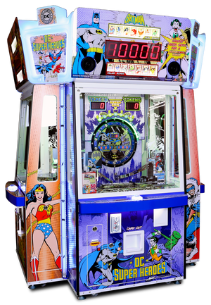 DC Superheros Coin Pusher 4 Player