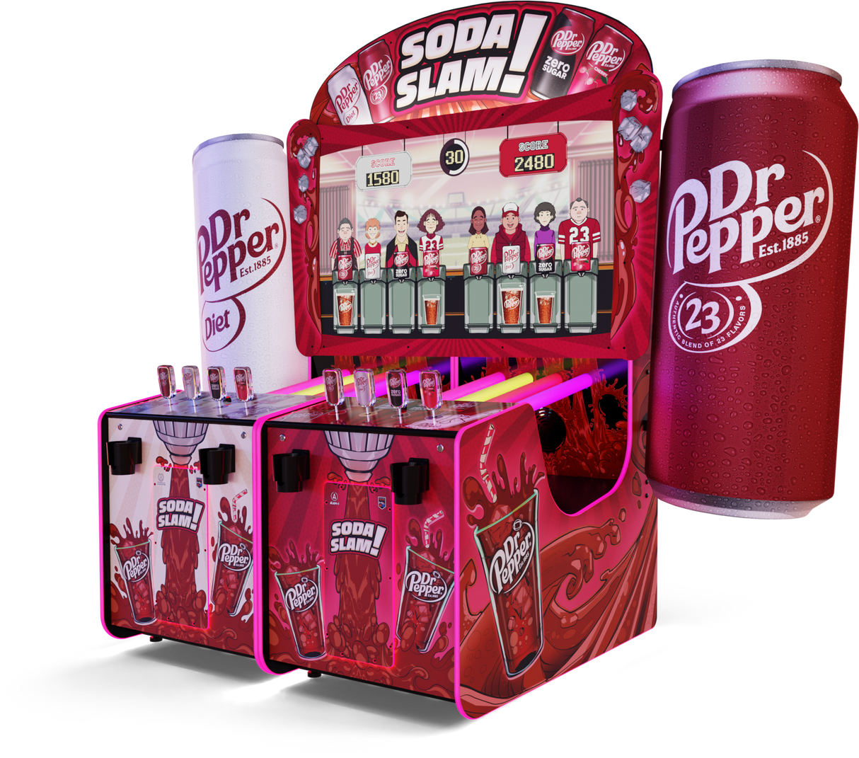 Dr Pepper Soda Slam