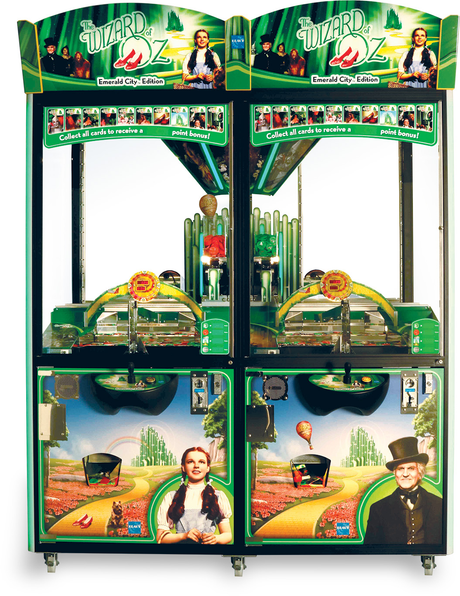 Wizard Of Oz 2 Player Coin Pusher Emerald City Edition