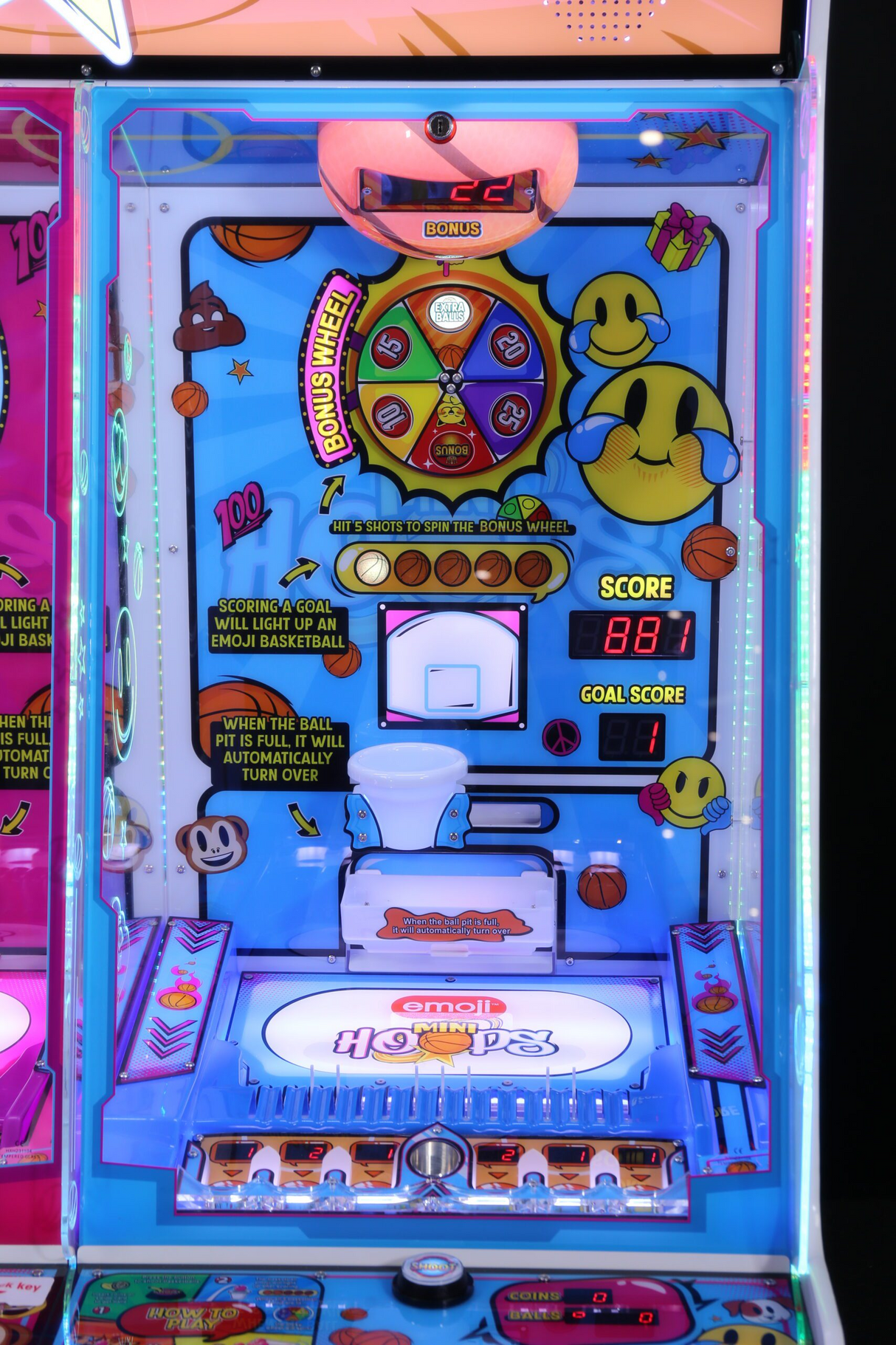 Emoji Mini Hoops 2-Player