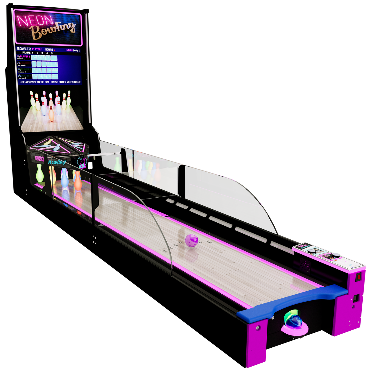 Neon Bowling