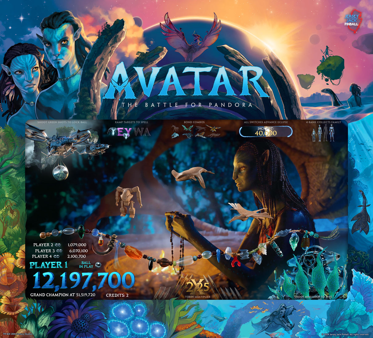 Avatar: The Battle for Pandora Pinball Limited Edition