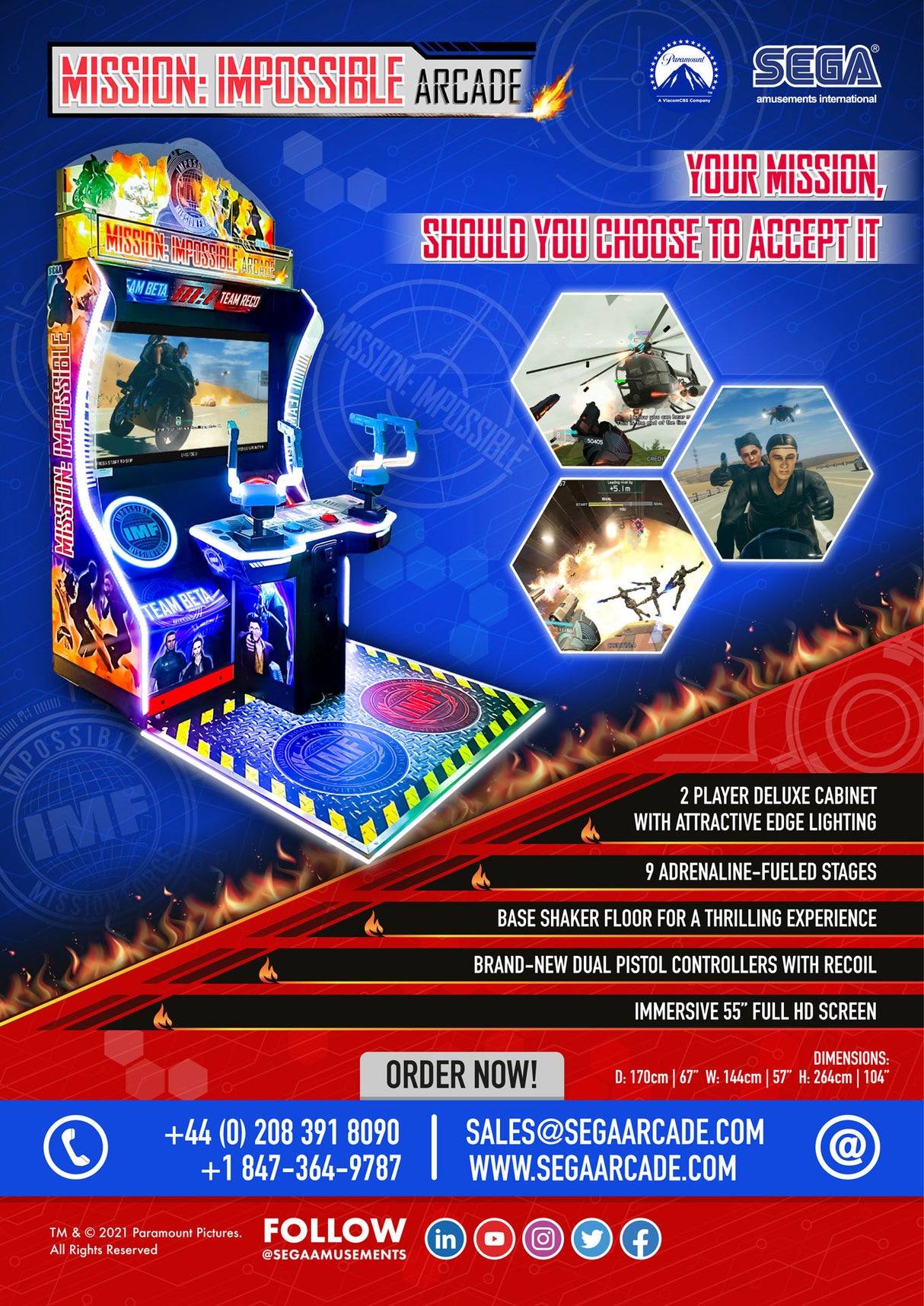 Mission : Impossible Arcade Deluxe 2 joueurs