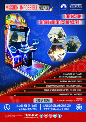 Mission : Impossible Arcade Deluxe 2 joueurs