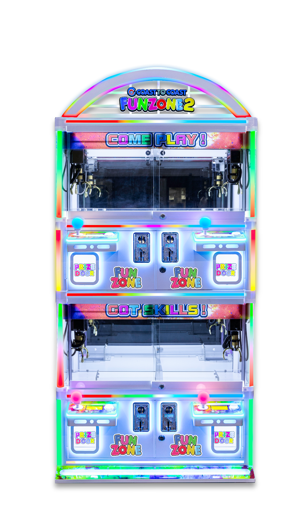 Fun Zone 2 Mini Wall 4-Player Wide