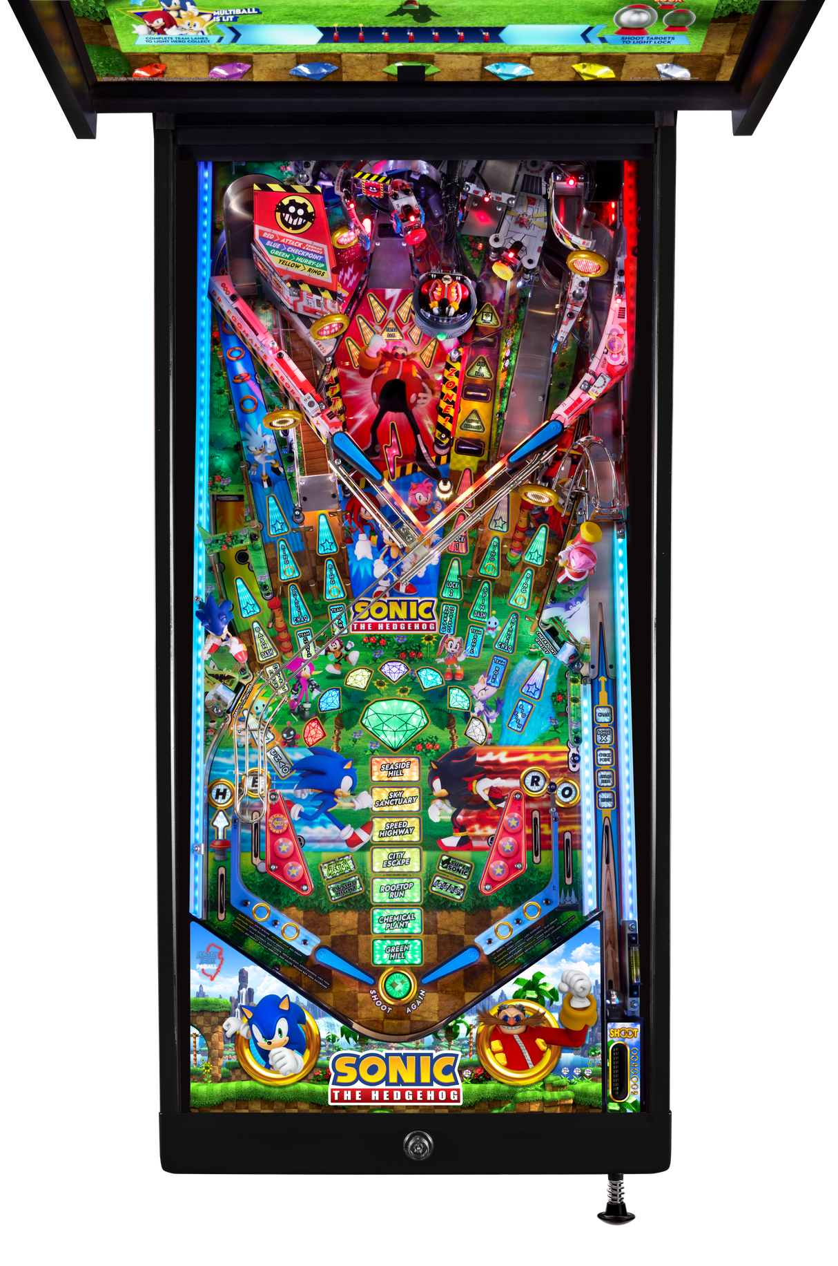 Sonic the Hedgehog Arcade Edition Pinball Machine