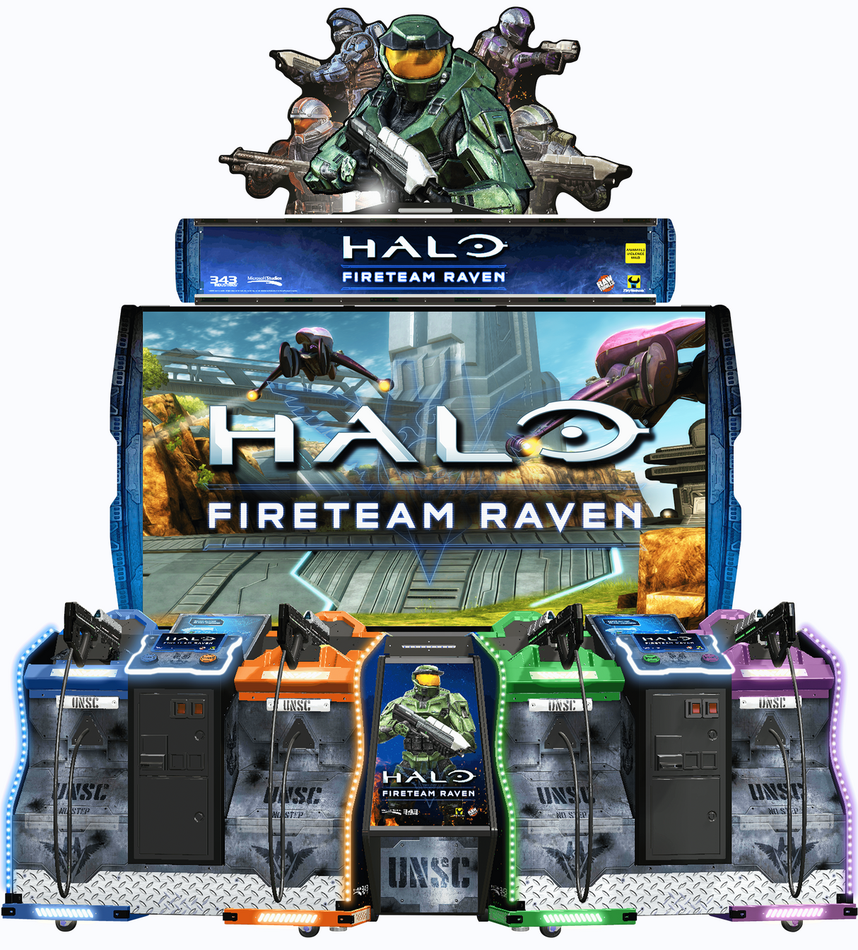 Halo Fireteam Raven 4 Player Tethered