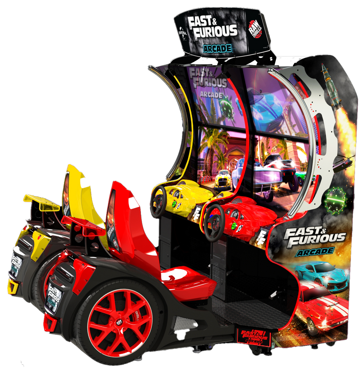 Fast & Furious Arcade 43" Standard