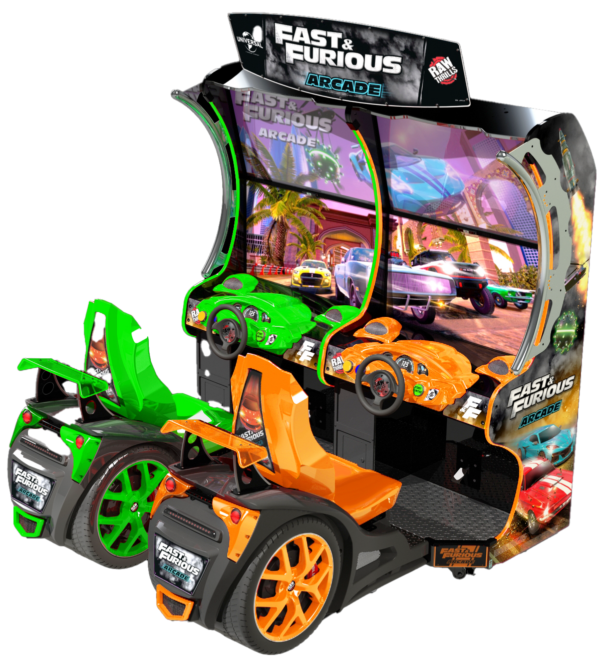 Fast & Furious Arcade 43" Standard