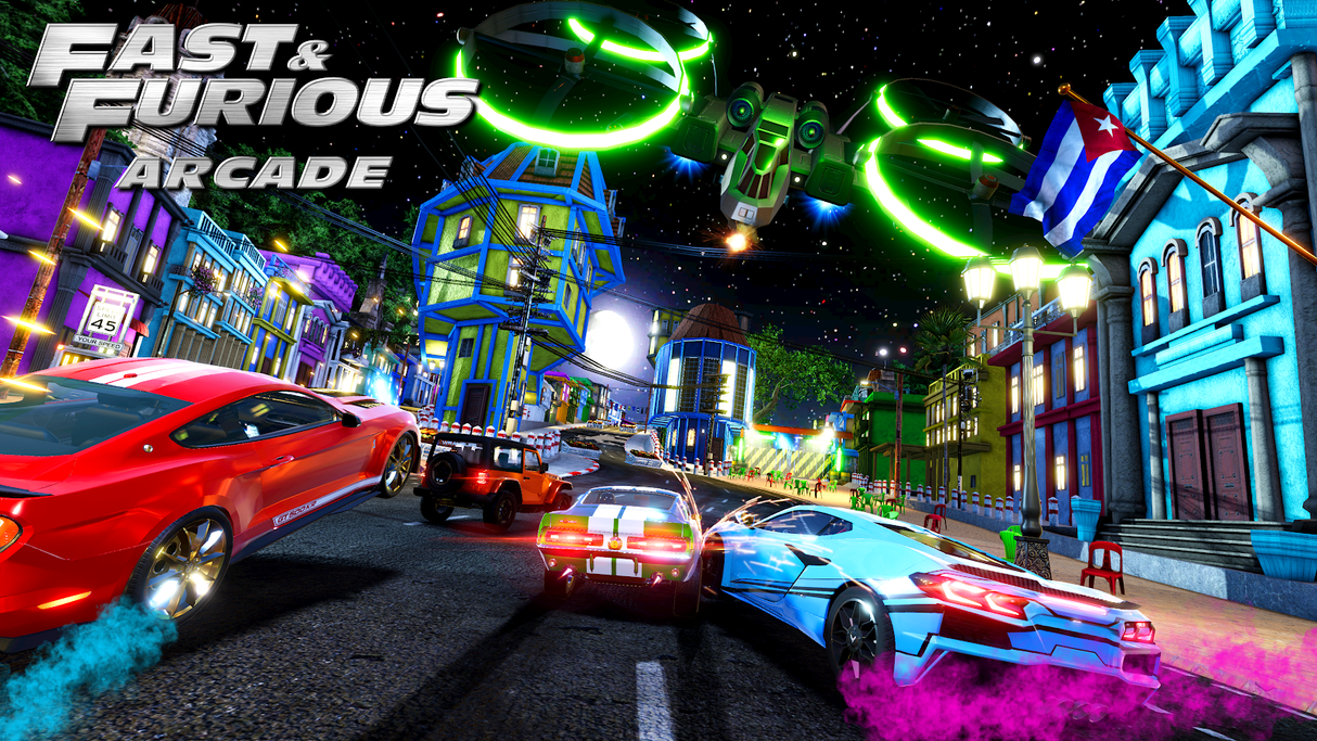 Fast & Furious Arcade 65" Motion