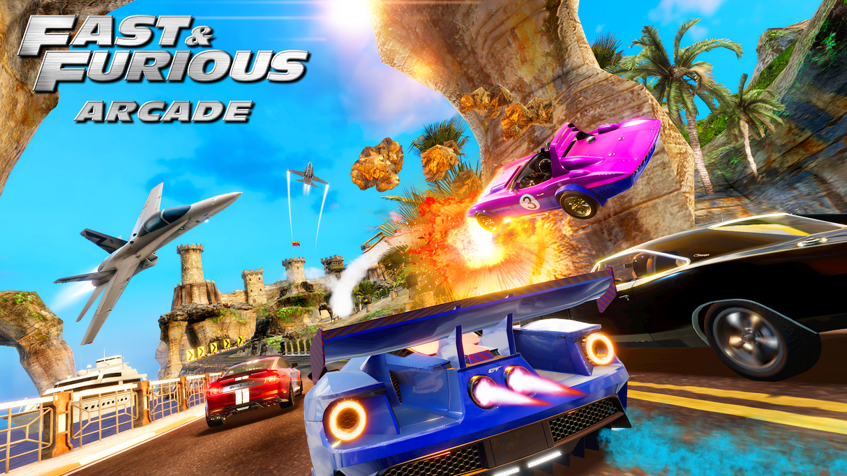 Fast & Furious Arcade 65" Motion