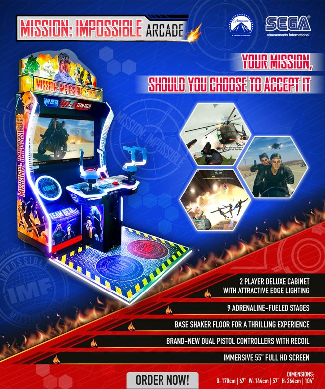 Mission: Impossible Arcade Deluxe 2 Player