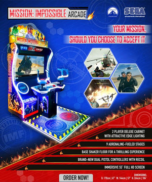 Mission: Impossible Arcade Deluxe 2 Player