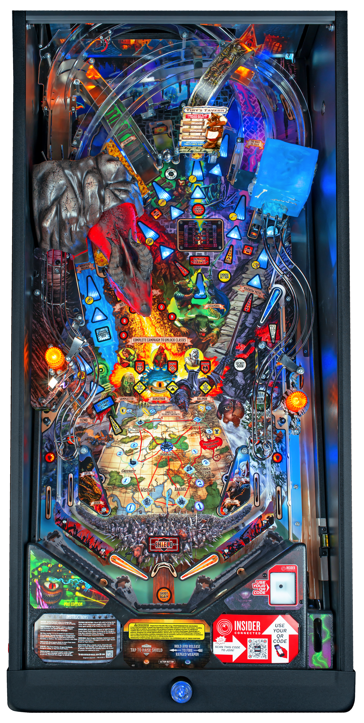 Donjons et Dragons The Tyrant's Eye Pinball Pro