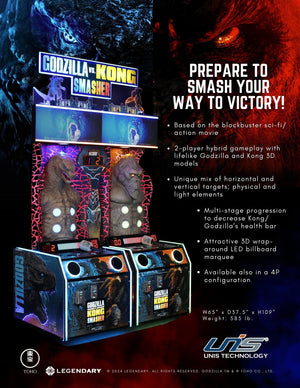 Godzilla VS Kong Smasher 2-Player