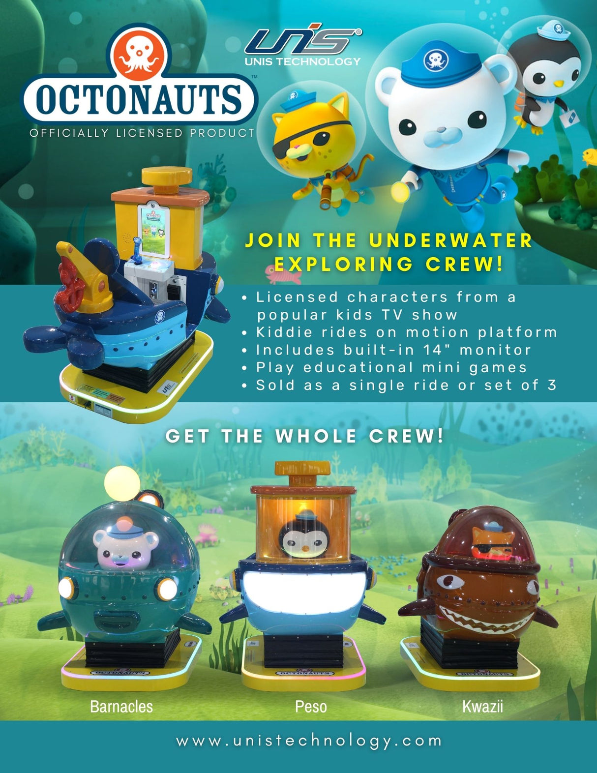 Octonauts Barnacles Bear