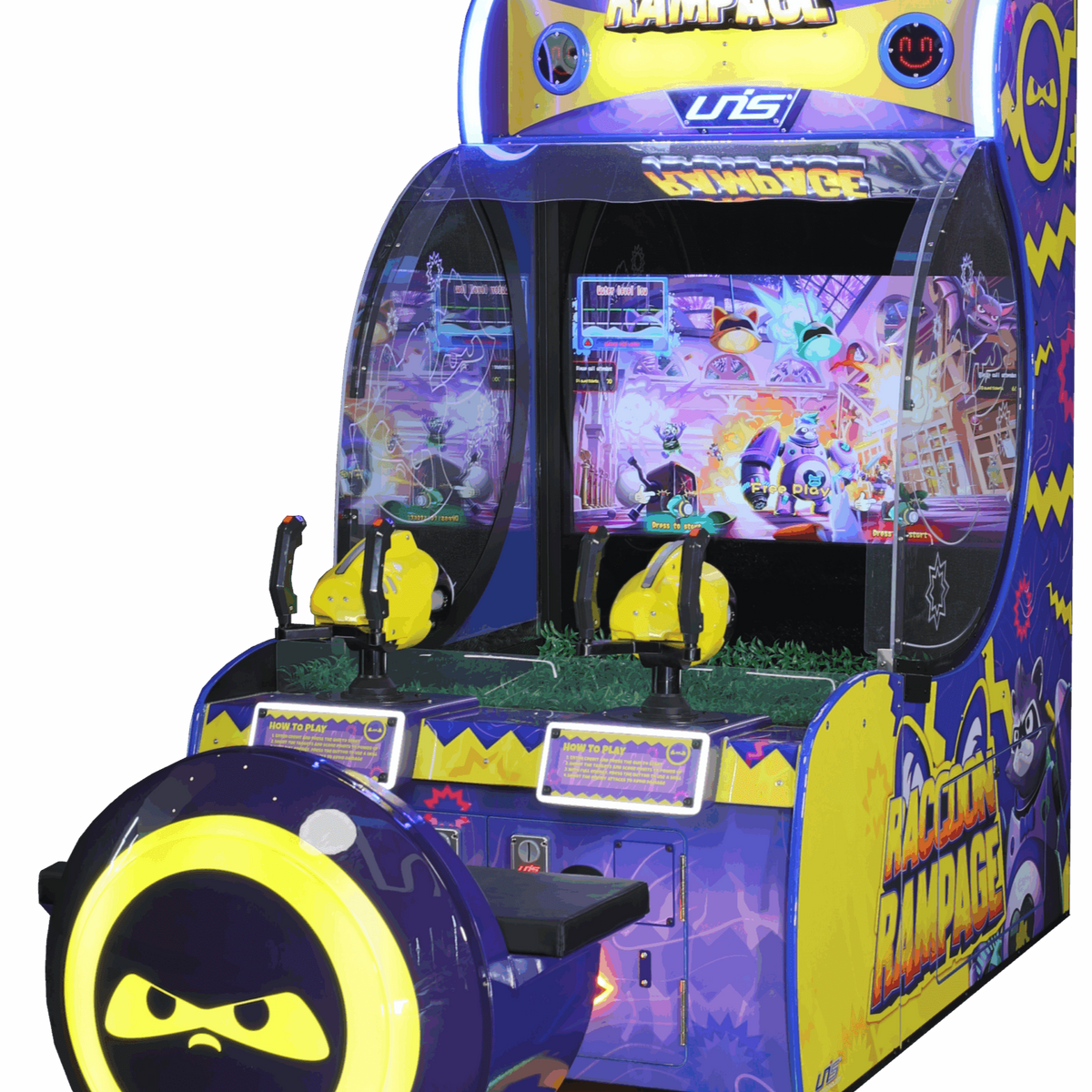 Raccoon Rampage 2-Player – Player One Amusement Group