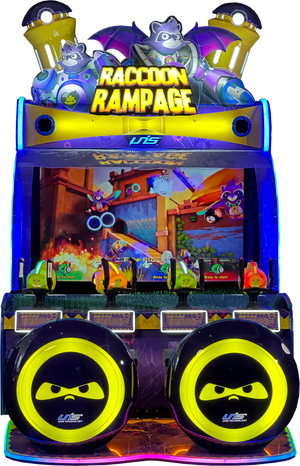 Raccoon Rampage 4-Player