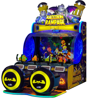 Raccoon Rampage 4-Player