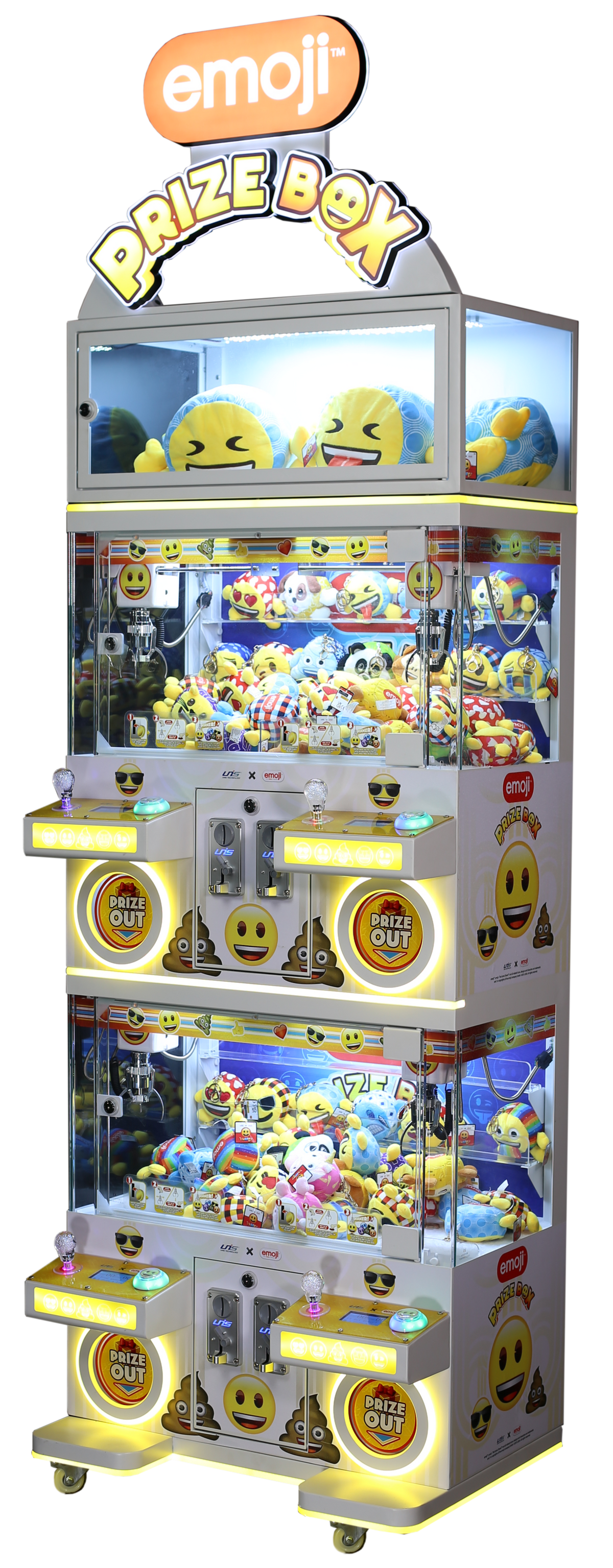 Emoji Prize Box 4-Player – Player One Amusement Group