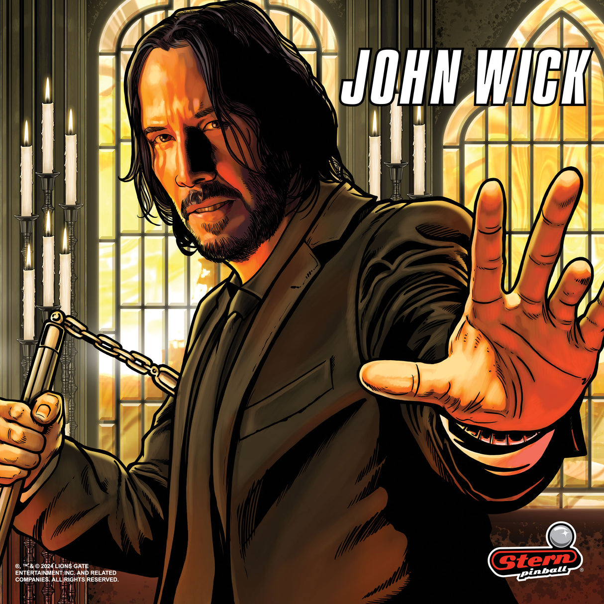 Édition limitée du flipper John Wick