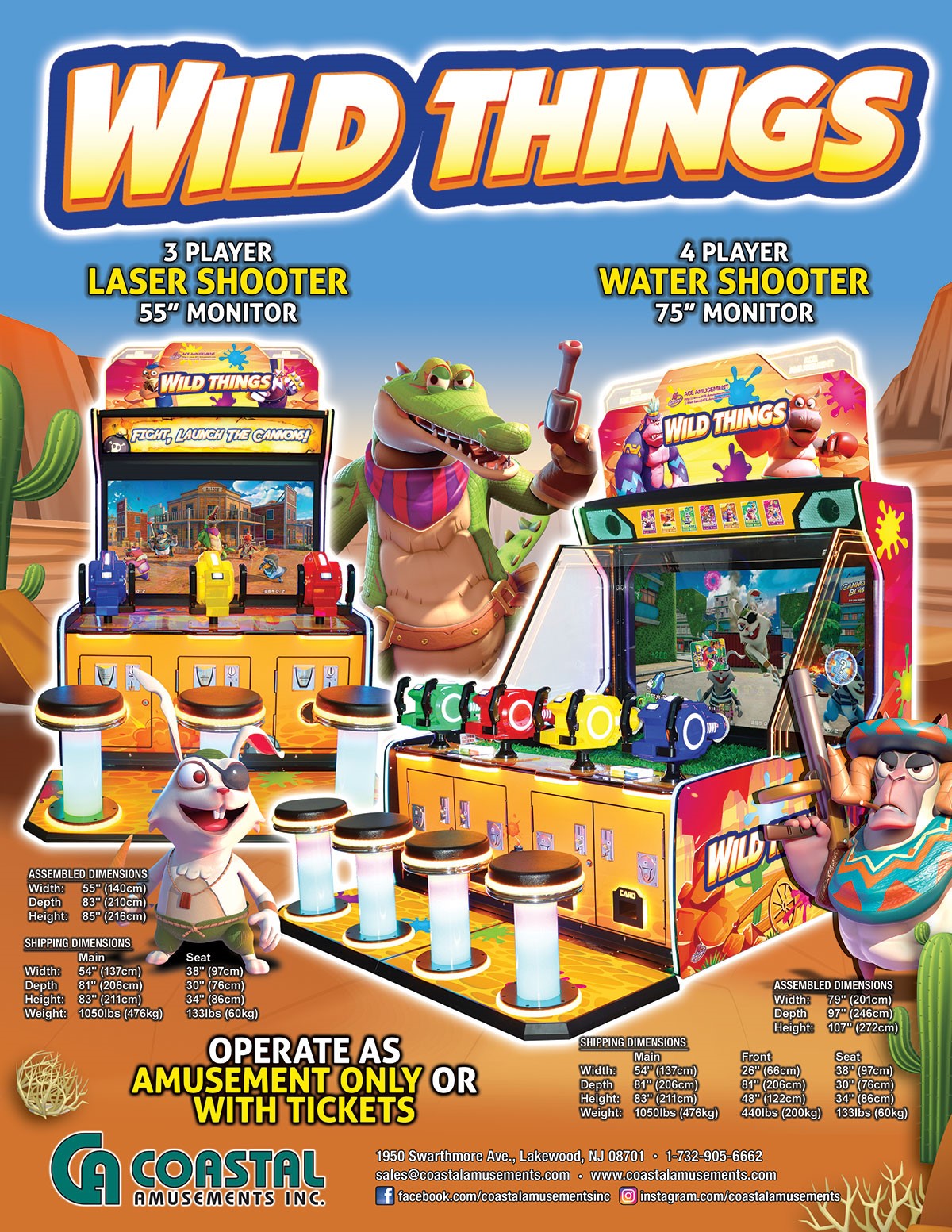 Wild Things 3 Player Laser