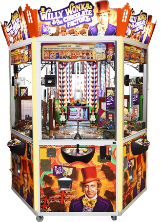 Willy Wonka 6 Player Coin Pusher