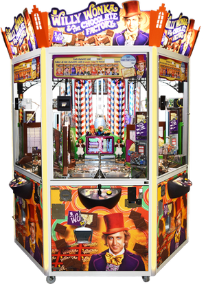 Willy Wonka 6 Player Coin Pusher